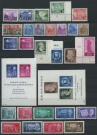 JAHRGÄNGE 447-509 **, 1955, Kompletter Jahrgang Mit 3 Blocks, Pracht - Andere & Zonder Classificatie