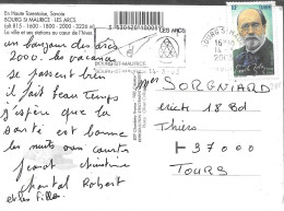 TIBRE N° 3524 -  EMILE ZOLA  - TARIF 1 1 02 / 31 5 03  - -  - SEUL SUR LETTRE - 2003 - Postal Rates