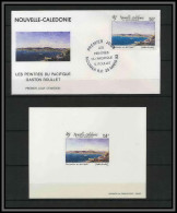 Nouvelle Calédonie épreuve De Luxe / Deluxe Proof + FDC Poste Aérienne N° 296 Tableau (Painting) ROULLET - Non Dentelés, épreuves & Variétés