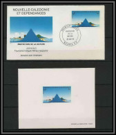 Nouvelle Calédonie épreuve De Luxe / Deluxe Proof + FDC Premier Jour N° 487 Protection De La Nature - Geschnittene, Druckproben Und Abarten