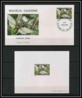 Nouvelle Calédonie épreuve De Luxe / Deluxe Proof + FDC Premier Jour - N° 733 Faune Insectes ( Insects ) Cigales - Other & Unclassified