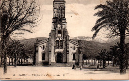 ALGERIE - BLIDA - L'eglise Et La Place  - Blida