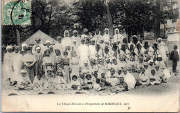 33 BORDEAUX - Expo - Le Village Africain A L'exposition De 1907  - Bordeaux