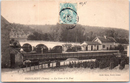 89 PREGILBERT - La Gare Et Le Pont. - Autres & Non Classés