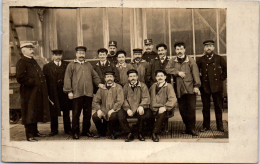 75 PARIS - CARTE PHOTO - Groupe D'agents DE LA Sncf Et Metropolitain  - Other & Unclassified