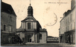 45 GIEN - Eglise Et Place Saint Louis. - Gien