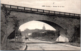 45 GIEN - Avenue De La Gare, Pont Du Chemin De Fer. - Gien