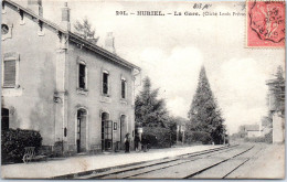 03 HURIEL - La Gare. - Other & Unclassified