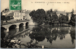 41 ROMORANTIN LANTHENAY - Le Pont Et Le Theatre. - Romorantin