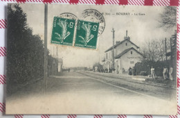 CPA 91 BOURAY La Gare - Sonstige & Ohne Zuordnung