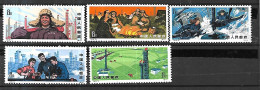 CHINE 1974   Cat Yt  1935 à 1939       Série Complète N** MNH - Unused Stamps