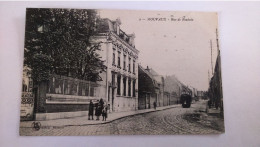 Carte Postale Ancienne ( AA10 ) De Mouvaux , Rue De Roubaix - Autres & Non Classés