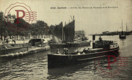 FRANCIA. FRANCE.  LORIENT Arrivee Bateaux De Penmane Et Port Louis - Lorient