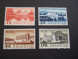 SWITZERLAND .  1938 Zu 211-214 / Mi 321-324 / YT 307-310 ** / MNH SDN + BIT SBK (P47-tvn) - Neufs
