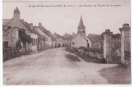 49 -  ST MARTIN DE LA PLACE - Le Bourg  Vu Route De Saumur  28 - Other & Unclassified