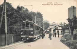 MIKICP9-030- 68 MUNSTER I. ELS ABFAHRTSTELLE DER SCHLUCHTBAHN TRAMWAY ELECTRIQUE - Munster