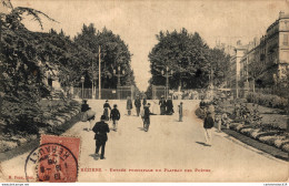 NÂ° 3601 Z -cpa BÃ©ziers -entrÃ©e Principale Du Plateau Des PoÃ¨tes- - Beziers