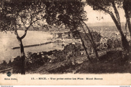 NÂ°3473 Z -cpa Nice -vue Prise Entre Les Pins- Mont Boron- - Autres & Non Classés