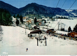 NÂ°3419 Z -cpsm Jougne -le TÃ©lÃ©siÃ¨ge De Piquemiette- - Wintersport