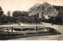 NÂ°3399 Z -cpa Cherbourg -le Jardin Public Et Le Fort Du Roule- - Cherbourg