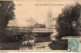 NÂ°3391 Z -cpa Pont De ChÃ©ruy -le Pont Et L'Ã©glise- - Pont-de-Chéruy