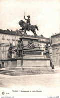 NÂ°2970 Z -cpa Torino -monumento A Carlo Alberto - Autres Monuments, édifices