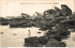 NÂ°2760 Z -cpa Brignogan -la GrÃ¨ve Des Petits Crapauds- - Brignogan-Plage