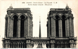 NÂ°2660 Z -cpa Paris -Notre Dame -La FaÃ§ade- - Notre Dame Von Paris