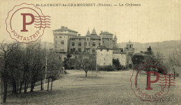 FRANCIA. FRANCE. Saint Laurent De Chamousset. Le Chateau. - Altri & Non Classificati