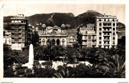 NÂ°2584 Z -cpsm Oran -place Du MarÃ©chal Foch Et La Colline Santa Cruz- - Oran