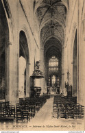 NÂ°2505 Z -cpa Bordeaux -intÃ©rieur De L'Ã©glise Saint Michel , La Nef- - Bordeaux