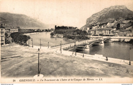 NÂ° 4178 Z -cpa Grenoble -le Tournant De L'IsÃ¨re Et Casque De NÃ©ron- - Grenoble