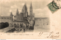 NÂ° 4172 Z -cpa Caen -l'abside De L'Abbaye Aux Hommes- - Caen