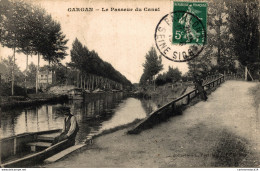 NÂ° 4153 Z -cpa Gargan -le  Passeur Du Canal- - Livry Gargan