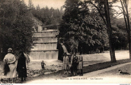 NÂ° 4063 Z -cpa Environs De Semur Pont -les Cascades- - Semur