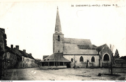 NÂ° 4057 Z -cpa Cheverny -l'Ã©glise- - Cheverny