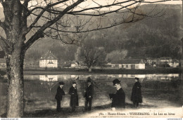 NÂ° 4046 Z -cpa Wesserling -le Lac En Hiver- - Altri & Non Classificati