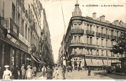 NÂ° 4030 Z -cpa St Etienne -la Rue De La RÃ©publique- - Saint Etienne