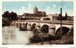 NÂ° 4026 Z -cpa Dole -le Grand Pont Sur Le Doubs- - Dole