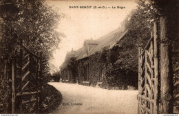 NÂ° 3937 Z -cpa Saint Benoit -la RÃ©gie- - Autres & Non Classés