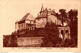 NÂ° 3923 Z -cpa Uriage Le ChÃ¢teau- - Châteaux