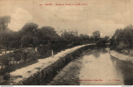 NÂ° 3867 Z -cpa GabÃ¨s -bords De L'Ouest Et Jardin Public- - Tunesien