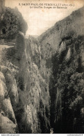 NÂ° 3776 Z -cpa Saint Paul De Fenouillet -gouffre Gorges  De Galamus- - Autres & Non Classés