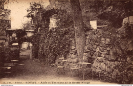 NÂ° 3767 Z -cpa Royat -allÃ©e Et Terrasse De La Grotte Rouge- - Royat