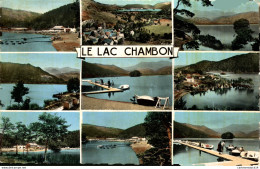 NÂ° 3712 Z -cpsm Le Lac Chambon -multivues- - Autres & Non Classés