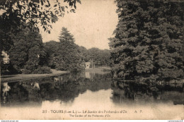 NÂ° 3706 Z -cpa Tours -le Jardin Des PrÃ©bendes D'OÃ©- - Tours