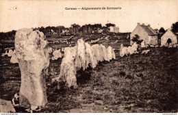 NÂ° 3691 Z -cpa Carnac -alignements De Kermarin- - Dolmen & Menhirs