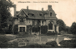 NÂ°3682 Z -cpa L'Etang La Ville -chÃ¢teau De L'Auberderie- Le Petit Ã©tang- - Autres & Non Classés