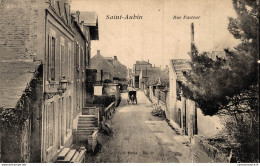 NÂ° 3665 Z -cpa Saint Aubin -rue Pasteur- - Saint Aubin