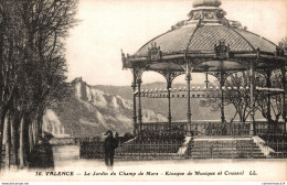 NÂ° 4897 Z -cpa Valence -le Jardin Du Champ De Mars- Kiosque- - Valence